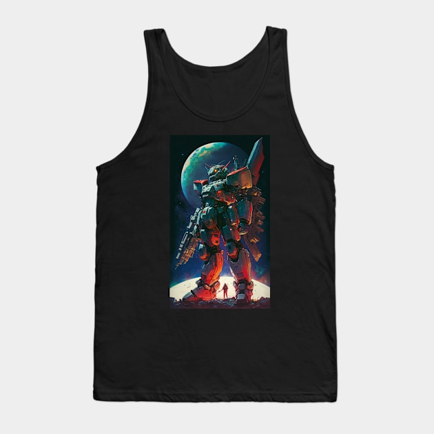 the rise of the colossal robotic Tank Top by cinematic